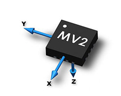 MagVector™MV2数字3轴霍尔磁传感器