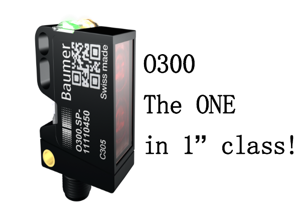 Baumer宝盟O300 –新一代紧凑型光电传感器