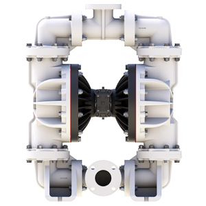 VERSA-MATIC威马3寸螺栓非金属隔膜泵