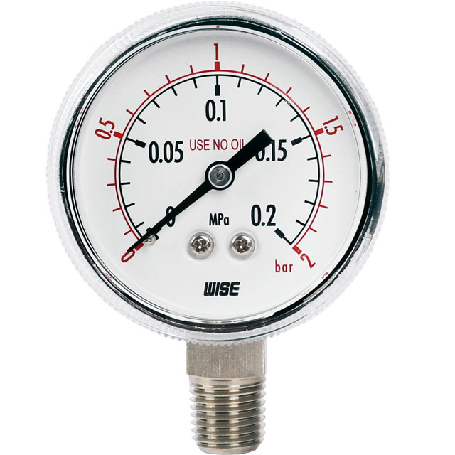WISE空气调节阀服务压力表全不锈钢湿件系列p113系列
